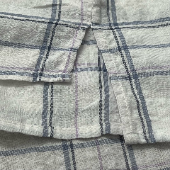 Gloria Vanderbilt Women's V-Neck, Short Sleeve High-Low Hem, Work Blouse Top NWT - Picture 6 of 7